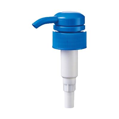 Pompes à lotion en plastique verrouillées à gauche et à droite Matériau PP Haute sortie 28/410