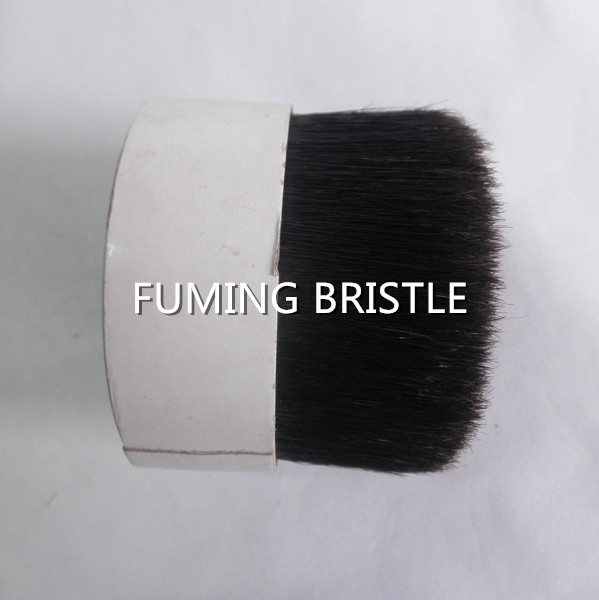 64mm black boiled bristle