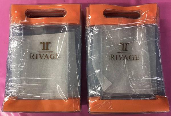 16.5cm 2C PVC Plastic Pouch Clear Zip Lock Custom Printed Vinyl bag SGS