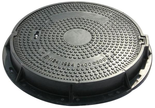 Threaded Composite Manhole Cover with Superior Weather Resistance and Bolted Lock