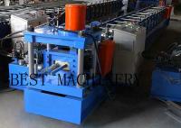 Rollo euro de acero del marco de puerta del obturador del rodillo del estilo de Galvanizned que forma grueso de la máquina 0.8-1.2m m