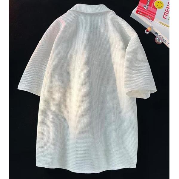 Молния рукава рубашки поло вафли лета изготовленных на заказ людей изготовителей одеяния короткая вверх по футболке