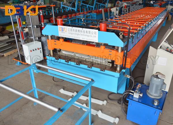 TR6  Aluminum Steel Sheet Making Machine , Steel Sheet Roll Forming Machine