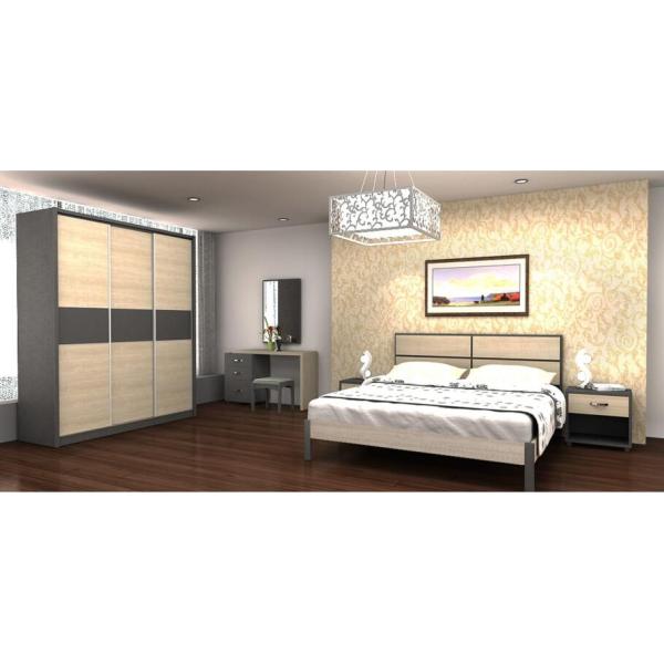 Plywood Frame Home Room Furniture Modern Style Wardrobe Dresser Stool