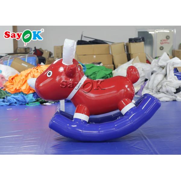 Раздувной младенец тряся лошади забавляется лошадь пони PVC 1.8x0.7x1.8 MH раздувная