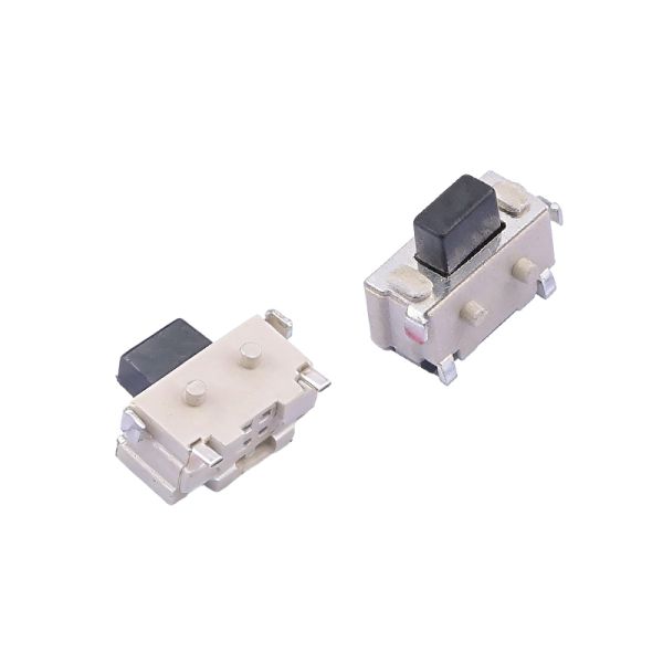 TS24CA 250gf Tactile Switch with 2.5N Force and Rectangular Button for Bluetooth Headsets