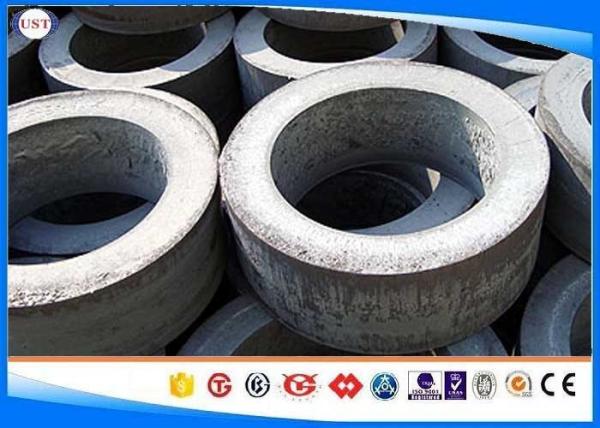 H 13 Steel Hot Forged Rings / Forged Metal Rings With Polished Surface