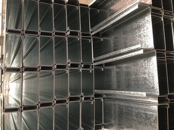 Cold Rolled Zinc-coated Galvanised Steel Purlins , High Strength Purlin
