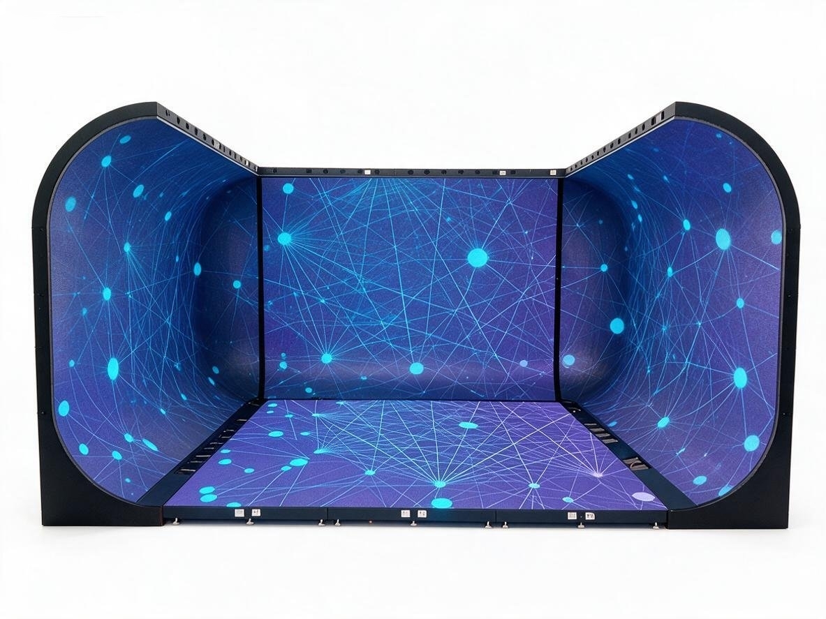 CAVE P1.8 P2.0 P2.5 Immersive LED Display Solution Virtual Production XR LED Screen