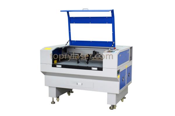 Garment Fabric Leather Laser Cutting / Engraving Machine Double Head with Auto Laser Control (JM1280T)