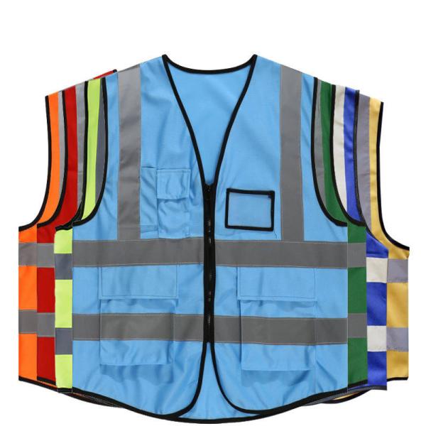 Luminous Generation of Driving Reflective Vest 160g Construction Reflective Traffic Road Working Jackets Safety Vest