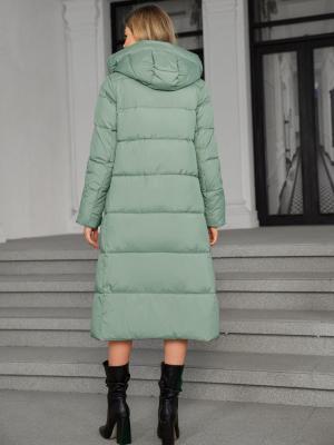 Sustainable Protection Durability And Performance Hooded Cotton Coat With Thickened Bio-down Filling