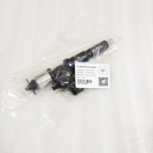 Máquina escavadora Engine Parts For ZX650-3 6WG1 do injetor de combustível 1-15300436-4