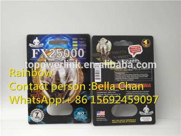 3D Holographic Blister Card Packaging