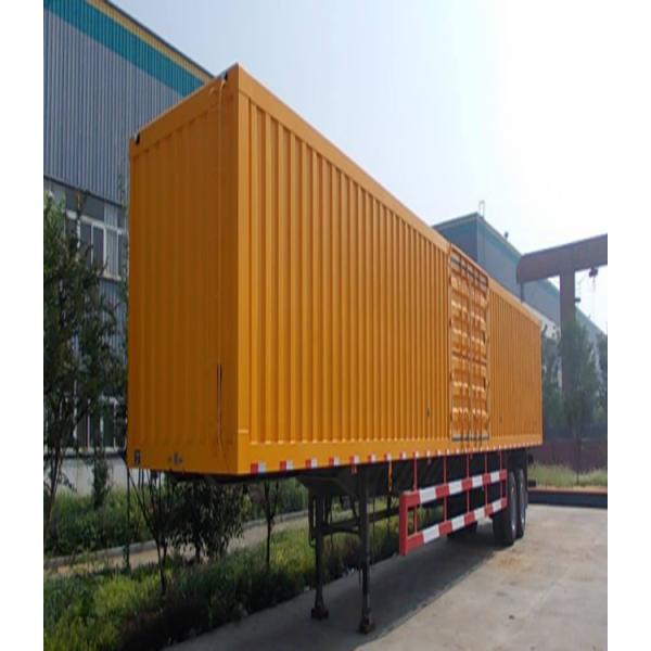 Высокая безопасность 2 3 оси 30Тон 40Т грузовой полуприцеп с закрытым типом алюминиевого сплава грузовой ящик для транспортировки грузов