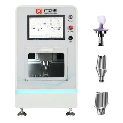 4 Eixo Máquina de moagem dentária inteligente Máquina de moagem dentária molhada