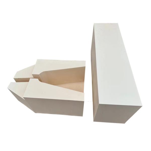Temperature Industrial Furnace Solution Refractory Bricks Fireplaces With ≤1.00% Apparent Porosity And ≤0.3% CaO Content