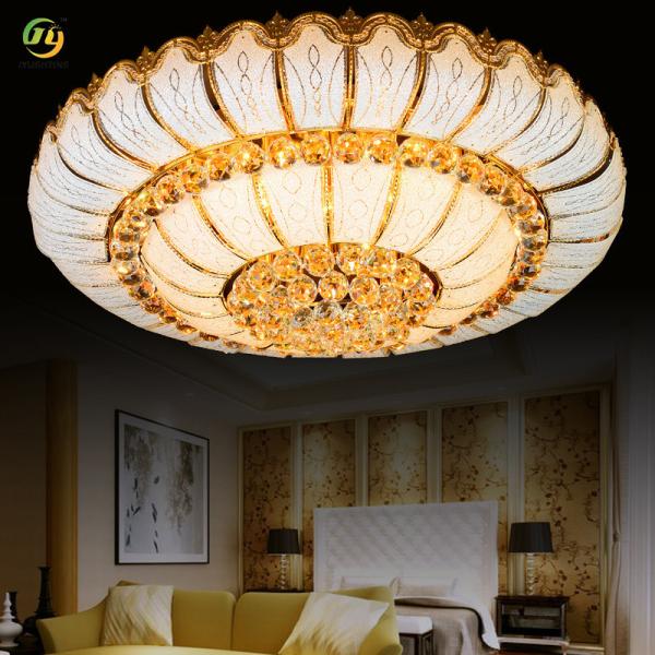 JYLIGHTING Luxe et atmosphère haut de gamme en cristal pour salon, hôtel, villa, maison, couloir, chambre à coucher, plafonnier