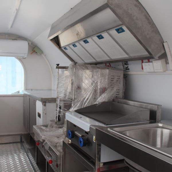250*160*210cm Custom Size Street Mobile Kitchen Mobile Ice Cream Fast Food Car