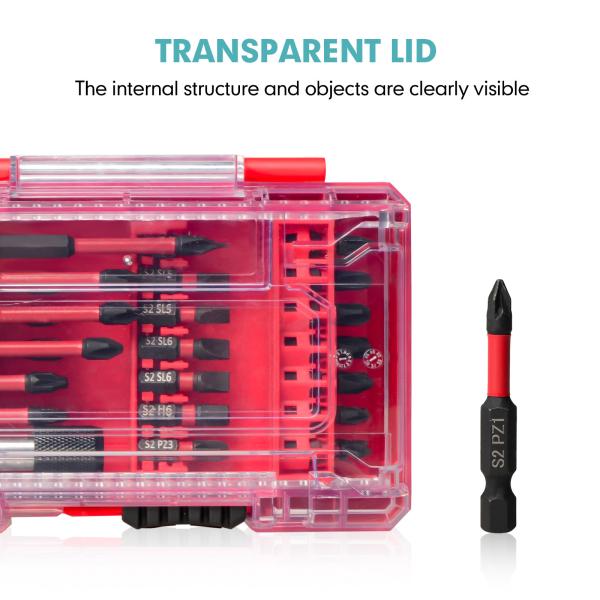 Screwdriver Strong Magnetic High Hardness Tungsten Steel Bit Cross Anti-slip Impact Bit Set