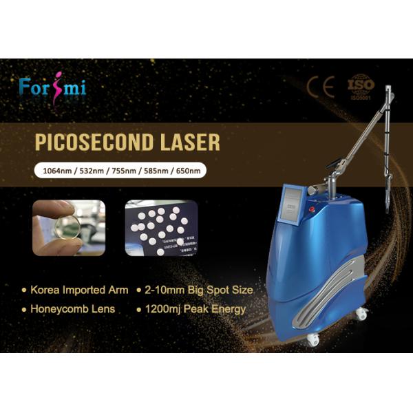 2-10mm big spot size honey comb focus lens 1-10Hz laser picosecond tattoo removal with CE