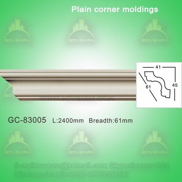 decorative plain cornice crown moulding