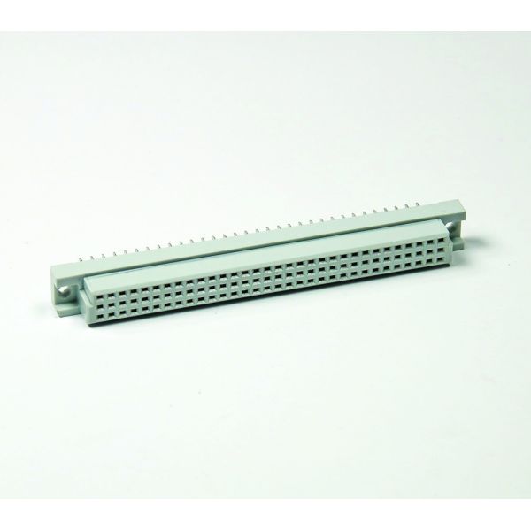 3M DIN 096CSC R1L HM vertical socket with retention clip option and glass filled polyester insulation