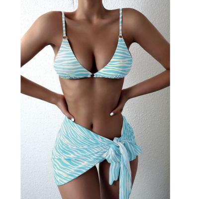 UPF 50++ Ladies Swimsuit  Skirt 3 Piece Swim Set Slim Green  M L XL  Polyamide