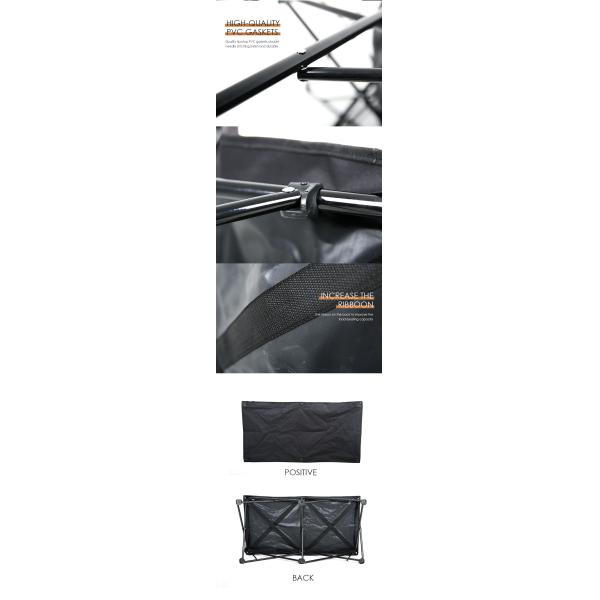 шестерня Оксфорд любимца дюйма 46x24x10 на открытом воздухе повысила кровати большого складного любимца на открытом воздухе