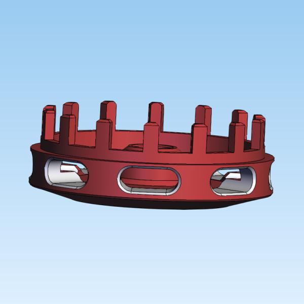 Precision CNC Aluminum Parts Drone Adapters Polishing Brushing Customized