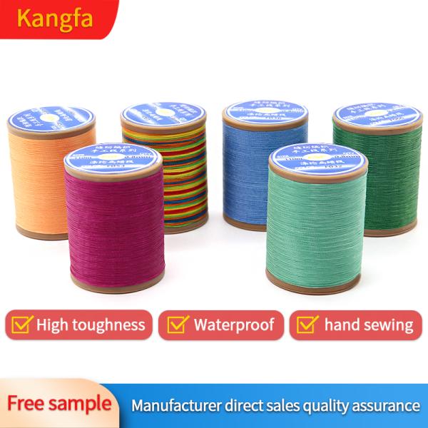 Plastic Cone 57g 150D/16 0.8MM Durable Wax-Coated DIY Sewing Thread for Leather Repair