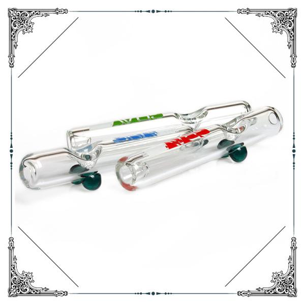 4 Inches Steamroller Smoking Glass Tube For Smoking Hand Pipes 2 Cm Diameter Tube