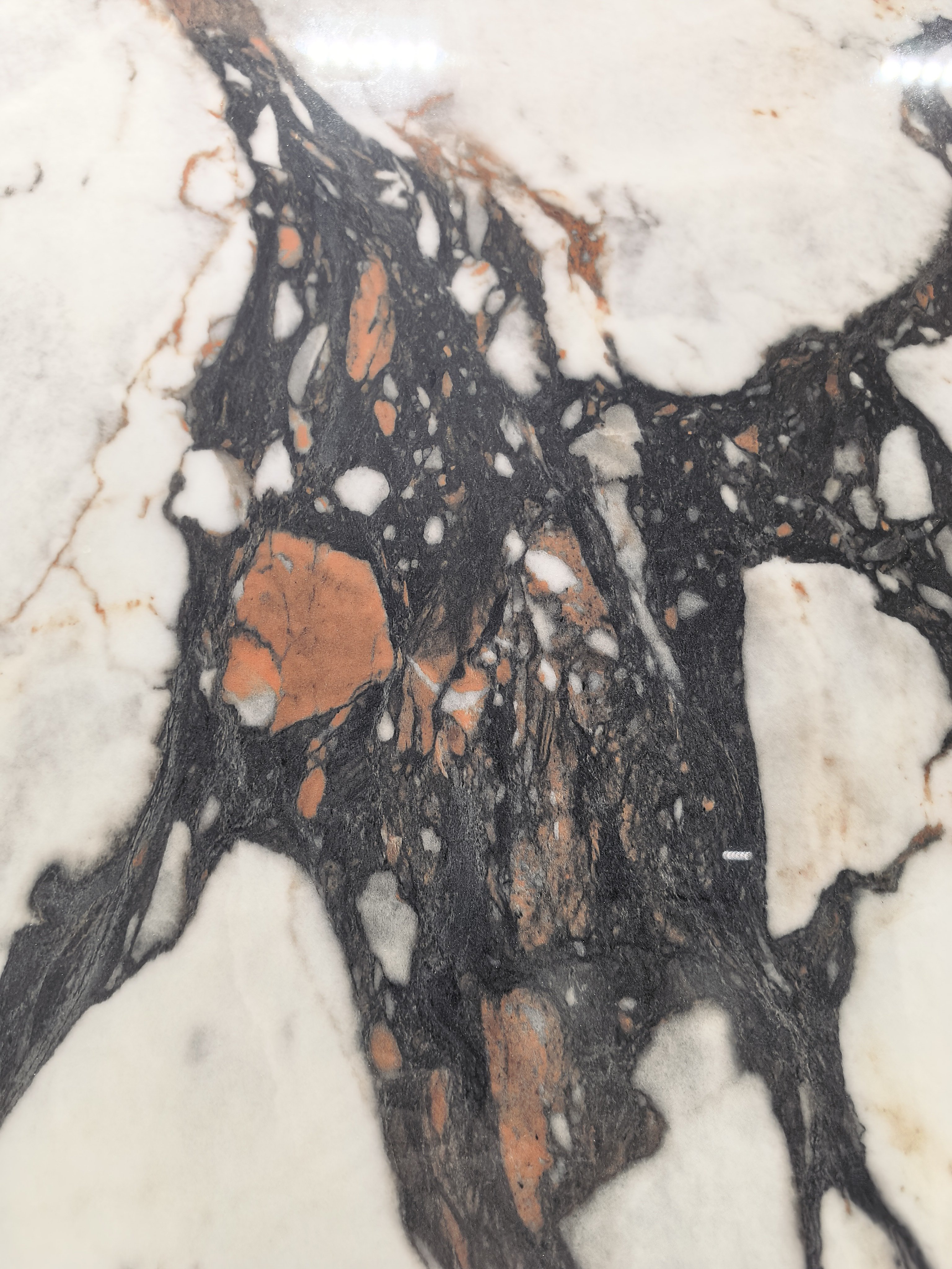 Wear-resistant And Stunning Polished 1600x3200x12mm Sintered Stone Slab Grade AAA For Hotel