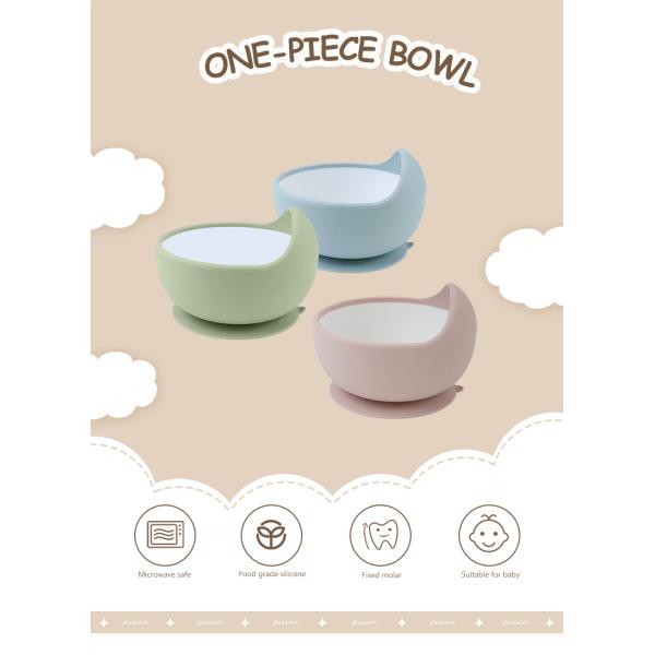 Изготовленный на заказ набор шара детского питания BPA свободный, шар силикона младенца всасывания качества еды