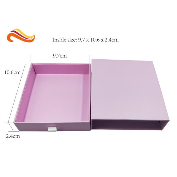 Handmade Cardboard Box Gift Packaging Digital Offset Printing With Drawer