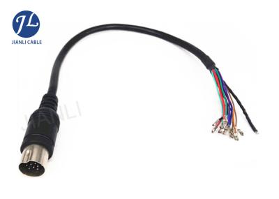 Waterproof 13 Pin Extension Cable For Reverse Monitor Camera 1M To 10M