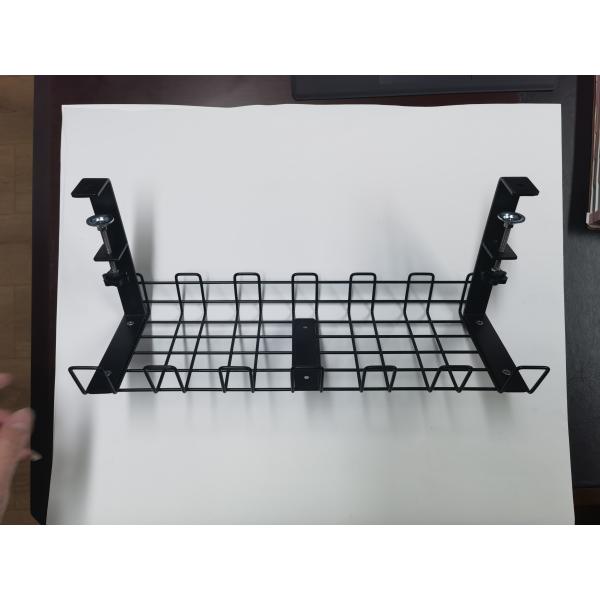 Под столовой кабельной поднос для управления проводом Не сгибаемый столовой кабельный организатор 0,85 кг