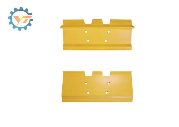 plat simple en acier de chaussure de voie du crochet 25MnB pour le bouteur