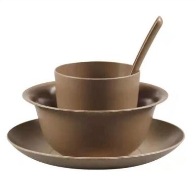 Sustainable Catering Supplies with Biodegradable Rice Husk Tableware and Customization