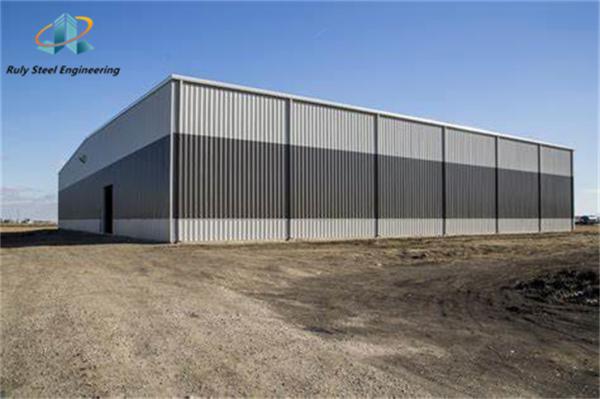 Prefab Steel Structure Warehouse H-Section Steel Q235B Customized