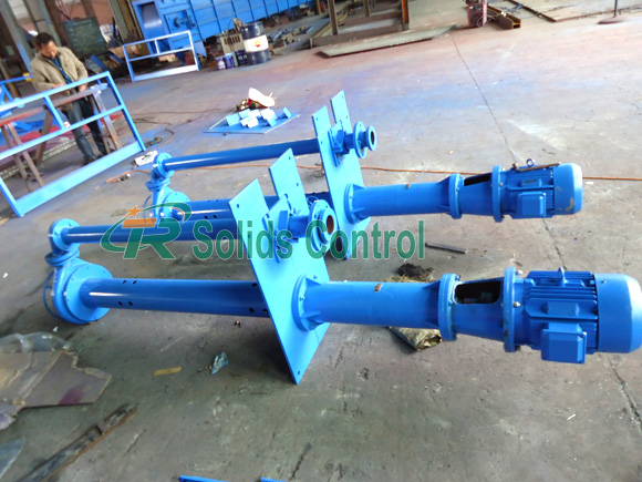Сверля жидкий насос slurry погружающийся Semi открытый мотор 5.5kw подъема 16m насоса Slurry погружающийся турбинки