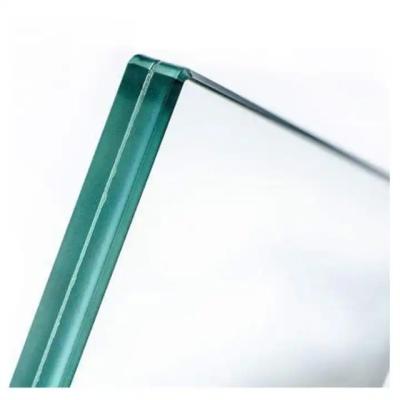 12.38mm Clear Laminated Swimming Pool Fencing Glass with Compressive Strength 4-6 Times
