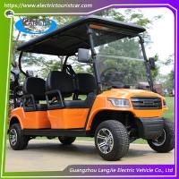 Certificado CE con techo 4 asientos Carritos de golf eléctricos baratos Precio con batería de 48V