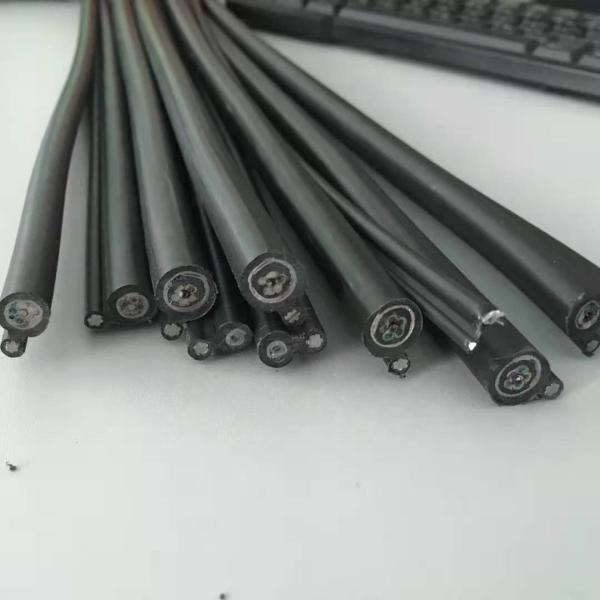 Aerial Figure 8 Self-supporting GYXTC8S GYTC8A GYXTC8Y GYTC8S Fiber Optic Cable With Steel Wire Messenger