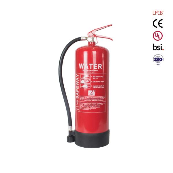 CE EN3 de aço inoxidável/extintor água do aço carbono para a classe uma proteção contra incêndios