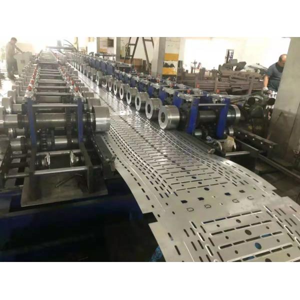 Square Metal Pipe Making Machine Aluminium Alloy Steel 450mm-550mm