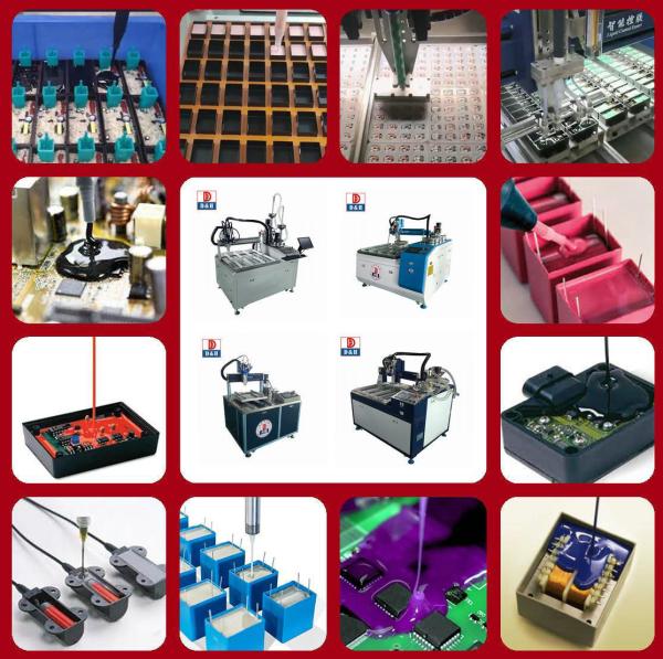 Multi Liquid AB Resin Potting Compound Component Meter Mix Machine