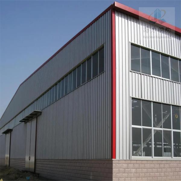 Prefab Steel Warehouse Building Custom Size H-Section Frame 30-Year Warranty