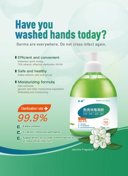 Hand Sanitizer Medical Disposable Products Anti Coronavirus 500ml Alcohol Waterless