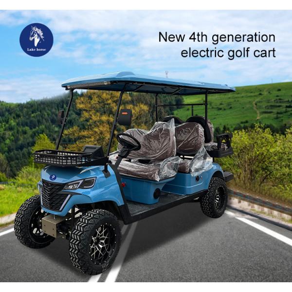 GCC Market 10 inch Aluminum Alloy Wheels Golf Cars Equipped with Front LED Headlight